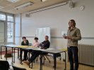 - Benoit Courapied, professeur d'HGGSP au lycée Le Verrier, accueille le journaliste Paul Gogo.